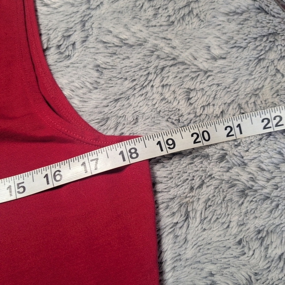 Reformation Red Mini Dress Defina Knit Dress Drop Waist Large - Picture 4 of 8